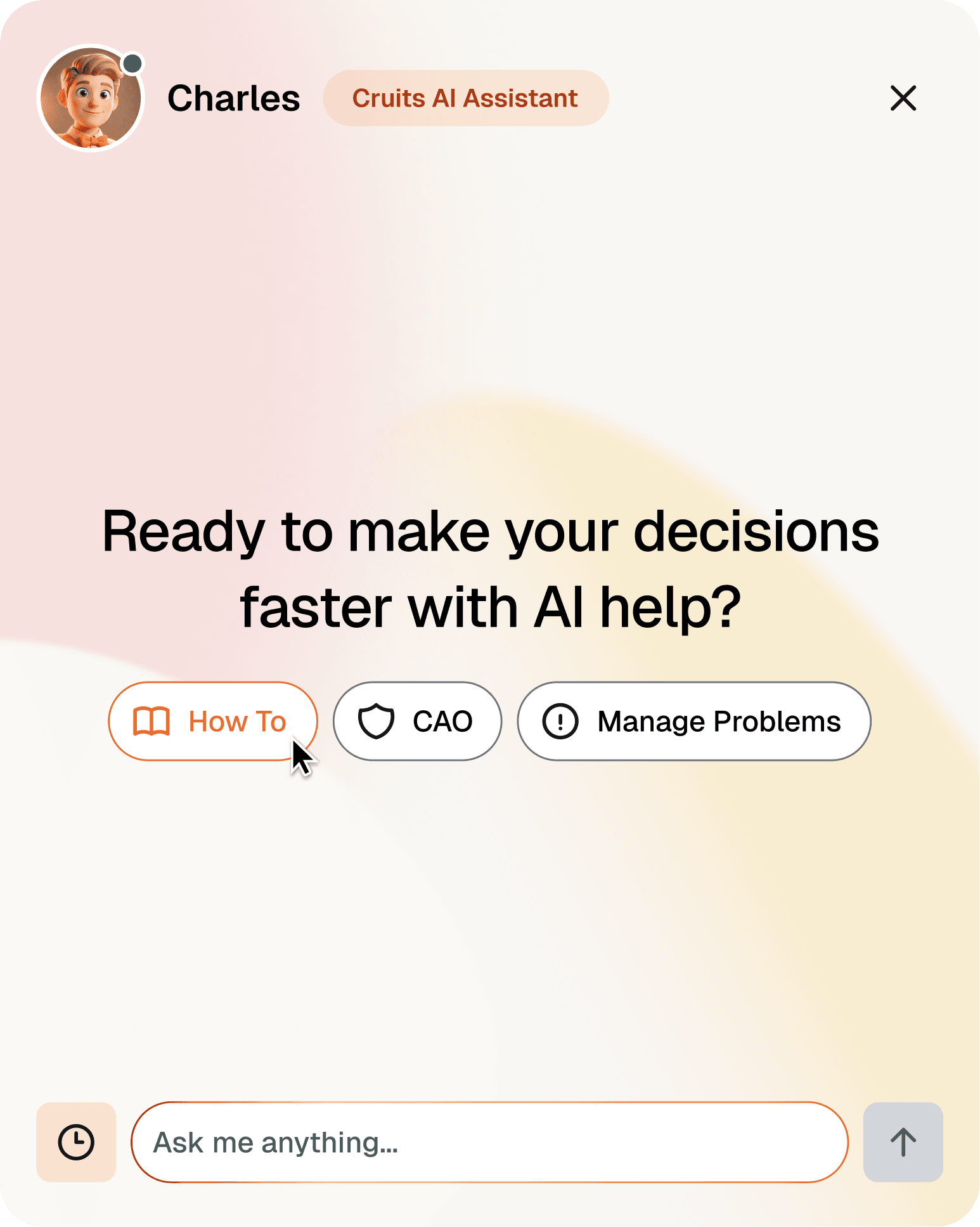 Cruits AI Assistant - Charles